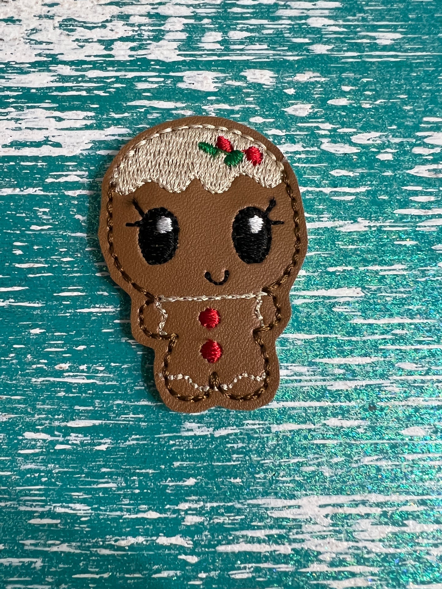 Whipped topped girl gingerbread