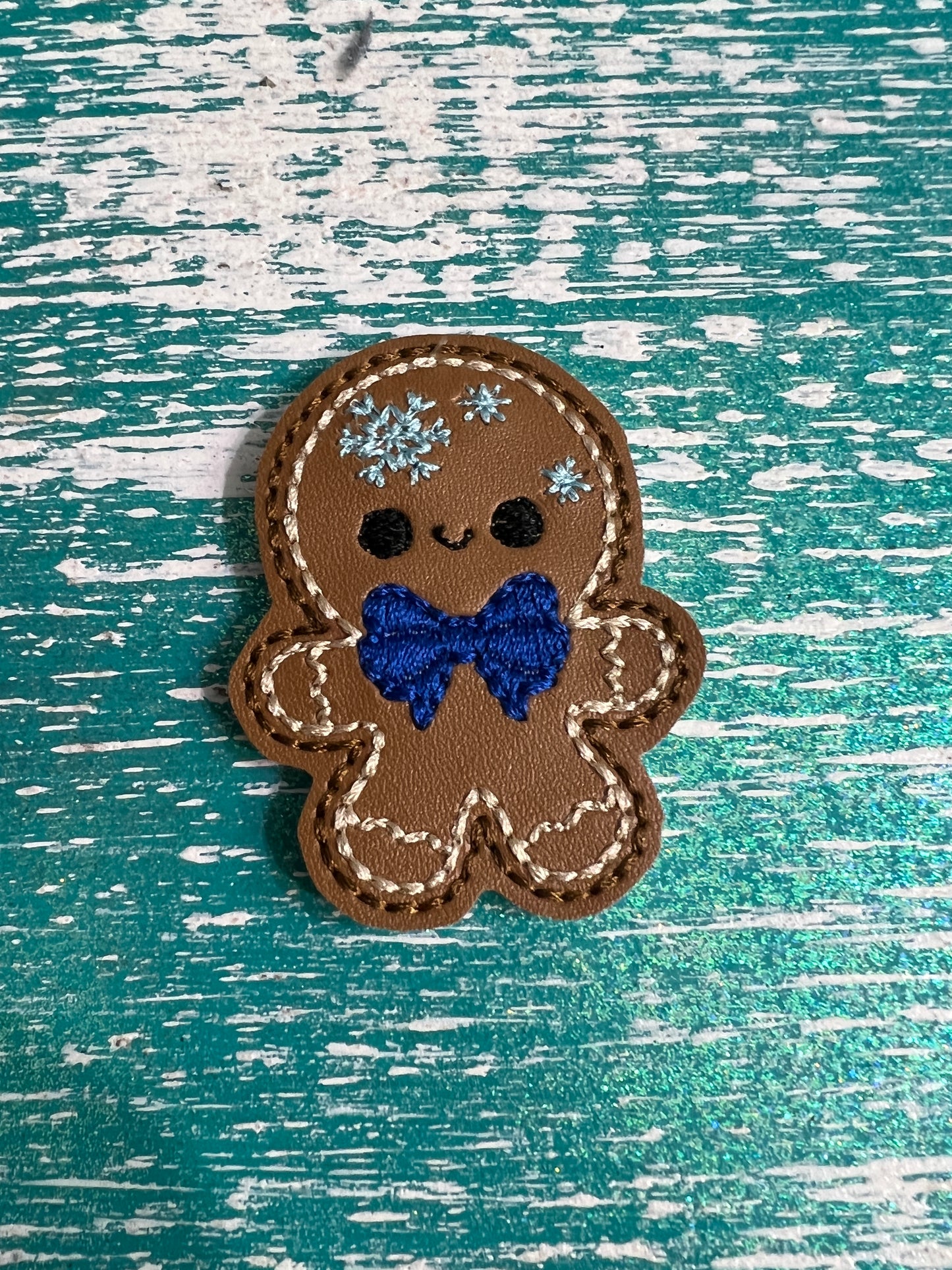 Snow flake gingerbread man